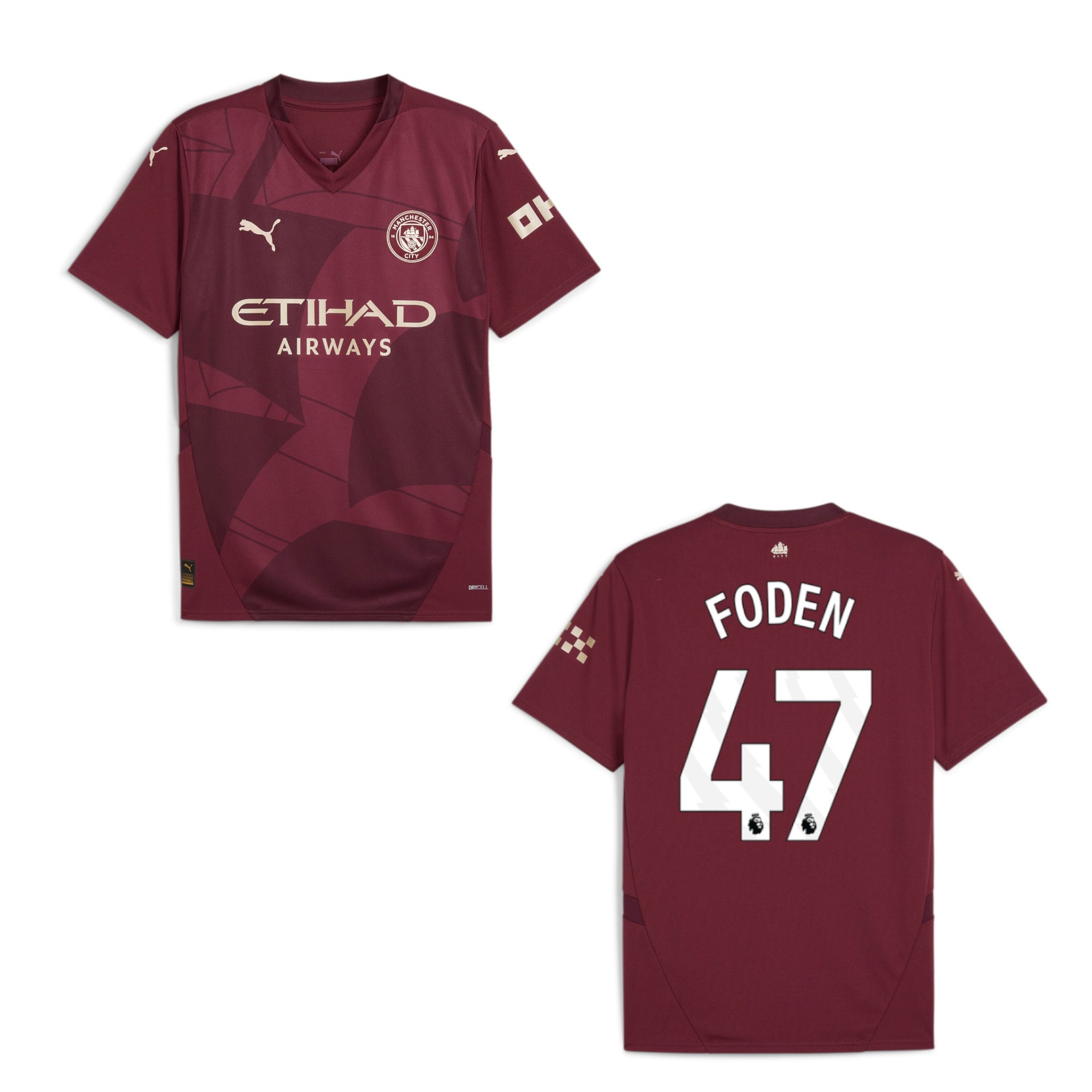 MCFC MANCHESTER CITY Trikot 3rd Kinder 24 / 25 - FODEN 47