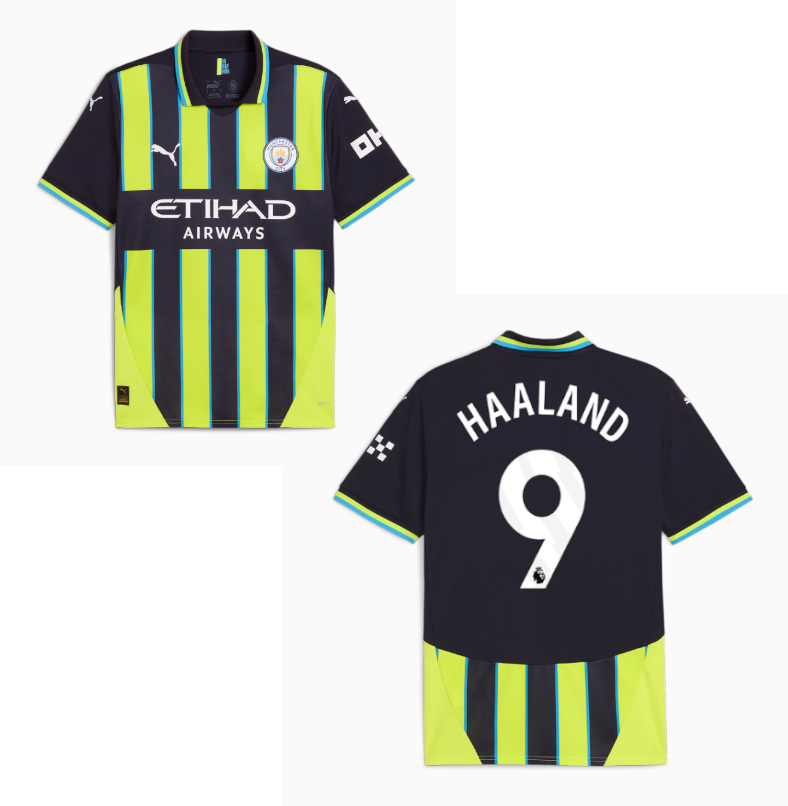 MCFC MANCHESTER CITY Trikot Away Herren 24 / 25 - HAALAND 9