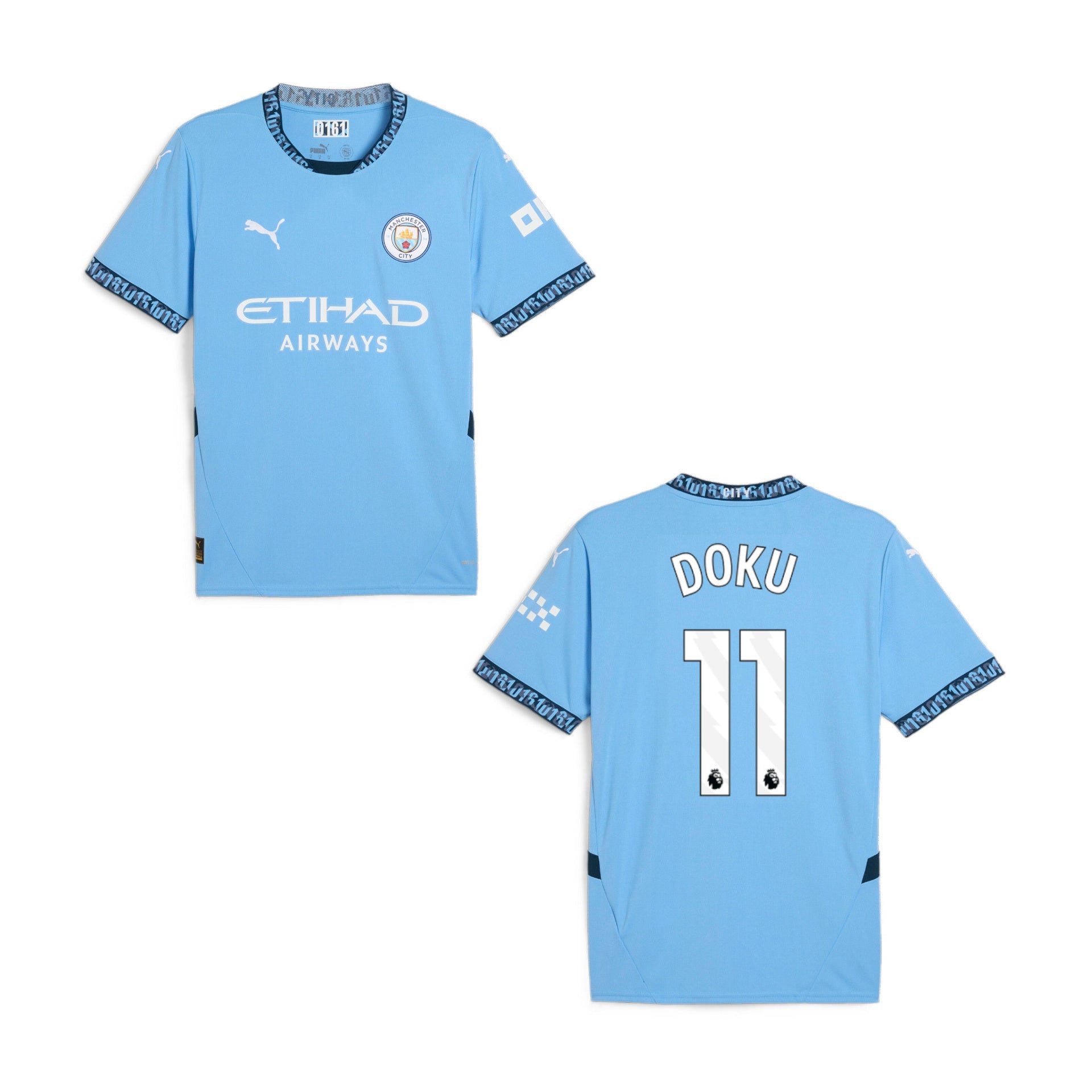 MCFC MANCHESTER CITY Trikot Authentic Home 24 / 25 - DOKU 11