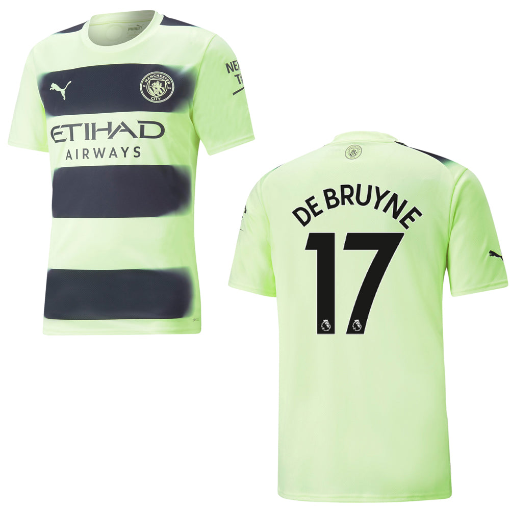 puma MANCHESTER CITY Trikot 3rd Kinder 22 / 23 - DE BRUYNE 17