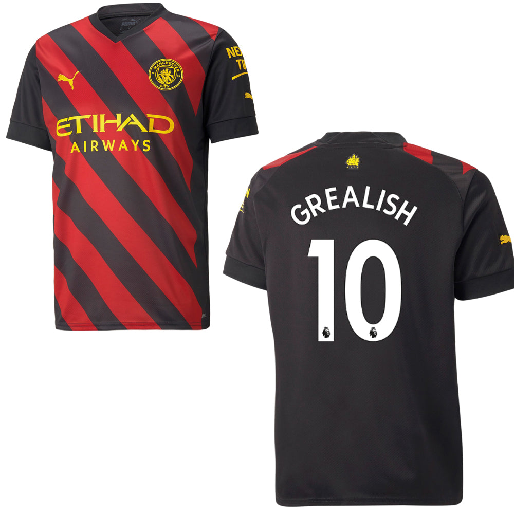 puma MANCHESTER CITY Trikot Away Herren 22 / 23 - GREALISH 10