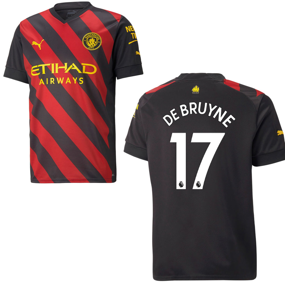 puma MANCHESTER CITY Trikot Away Kinder 22 / 23 - DE BRUYNE 17