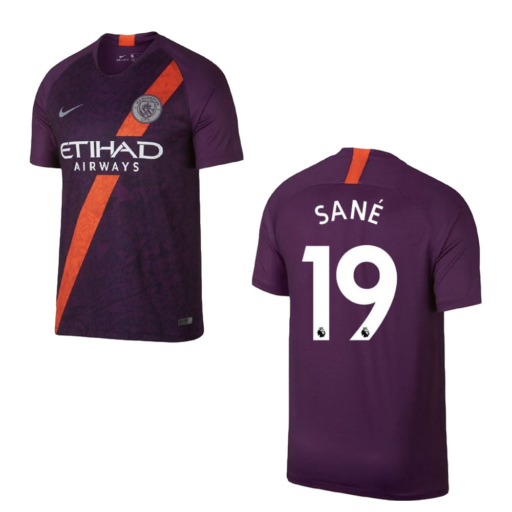 MANCHESTER CITY Trikot 3rd Herren 2018 / 2019 - SANÉ 19