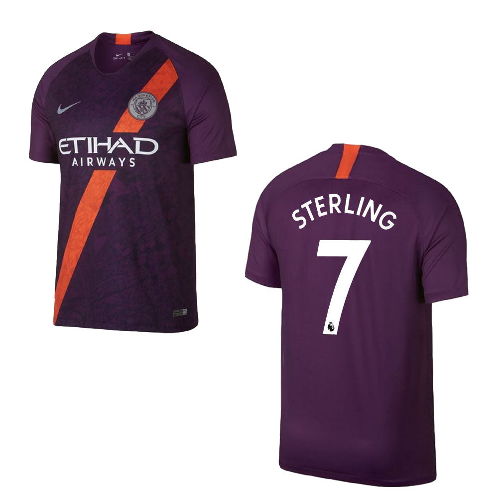 MANCHESTER CITY Trikot 3rd Herren 2018 / 2019 - STERLING 7