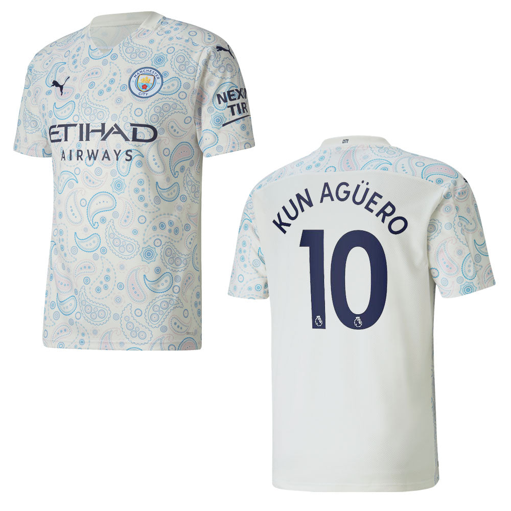 puma MANCHESTER CITY Trikot 3rd Kinder 20 / 21 - KUN AGÜERO 10