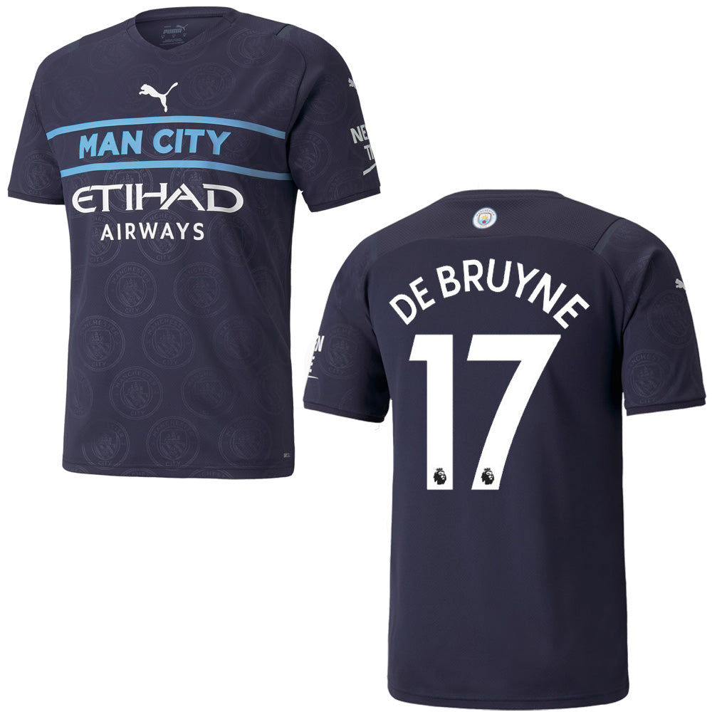 puma MANCHESTER CITY Trikot 3rd Herren 21 / 22 - DE BRUYNE 17