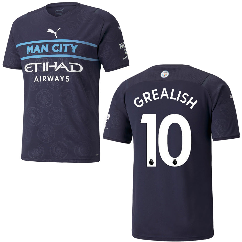 puma MANCHESTER CITY Trikot 3rd Herren 21 / 22 - GREALISH 10