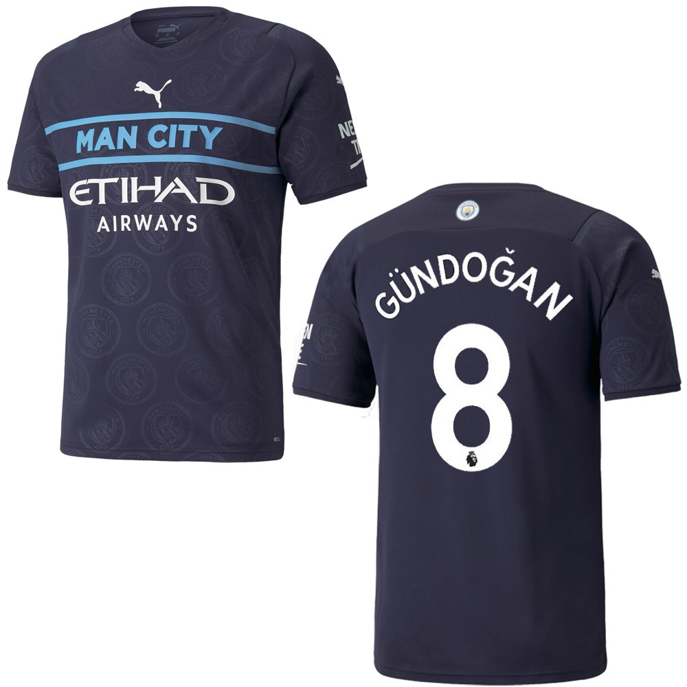 puma MANCHESTER CITY Trikot 3rd Herren 21 / 22 - GÜNDOGAN 8