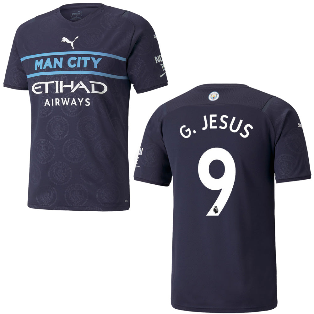 puma MANCHESTER CITY Trikot 3rd Herren 21 / 22 - G. JESUS 9