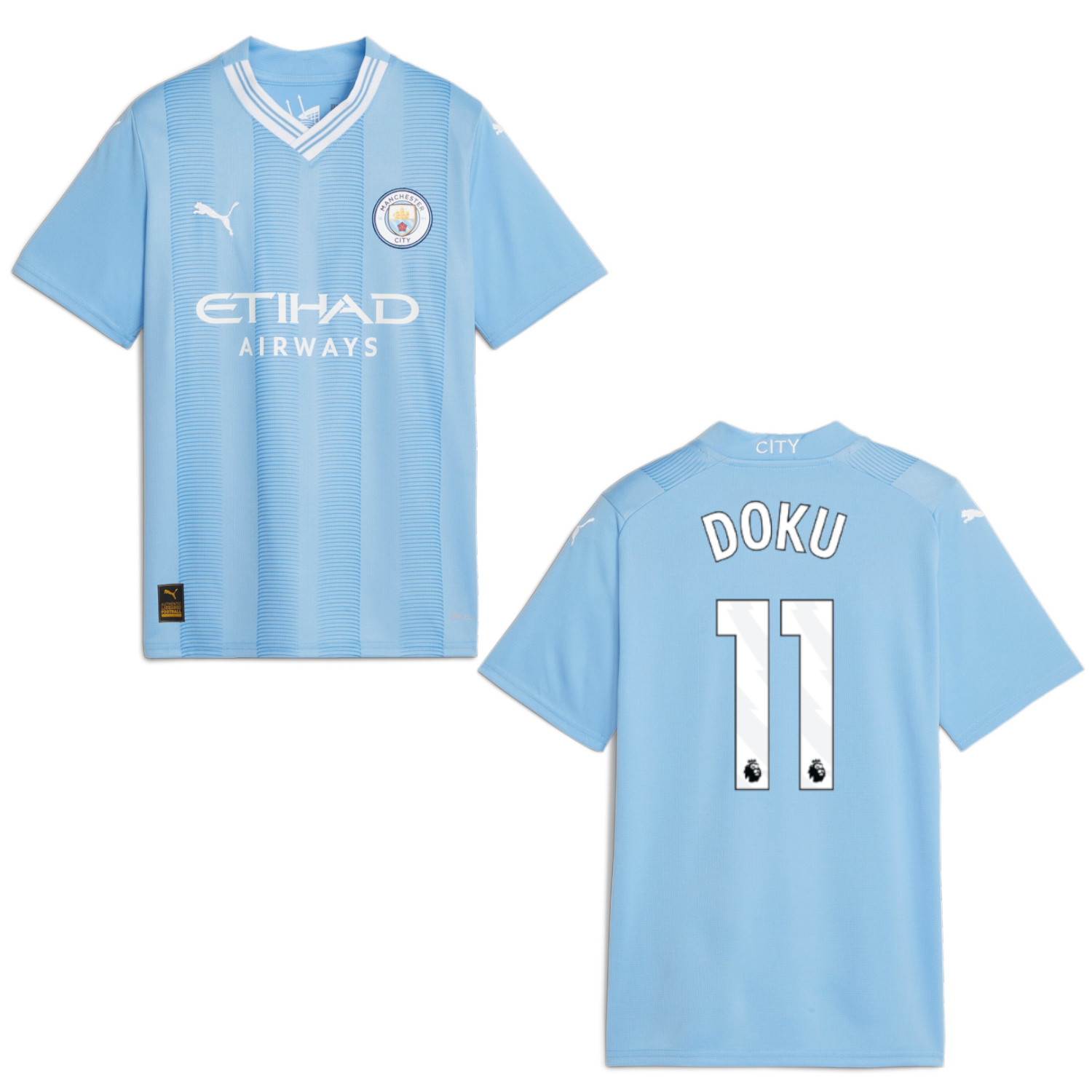 puma MANCHESTER CITY Trikot Home Kinder 23 / 24 - DOKU 11