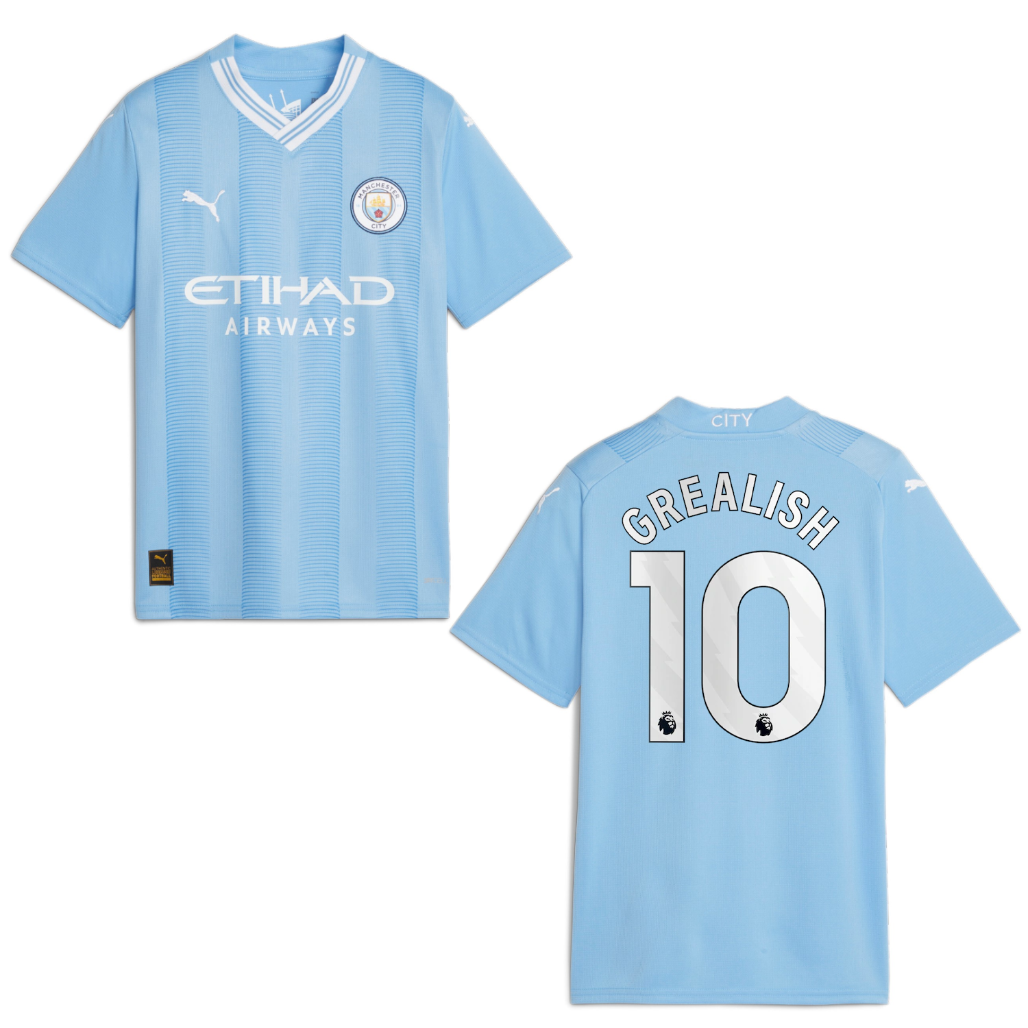 puma MANCHESTER CITY Trikot Home Herren 23 / 24 - GREALISH 10