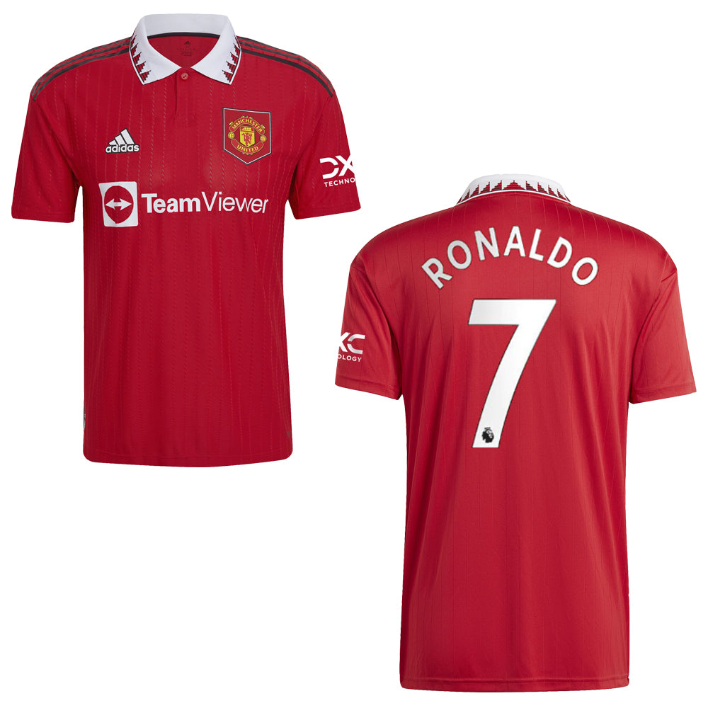 MANCHESTER UNITED AUTHENTIC Trikot Home Herren 22 / 23 - RONALDO 7