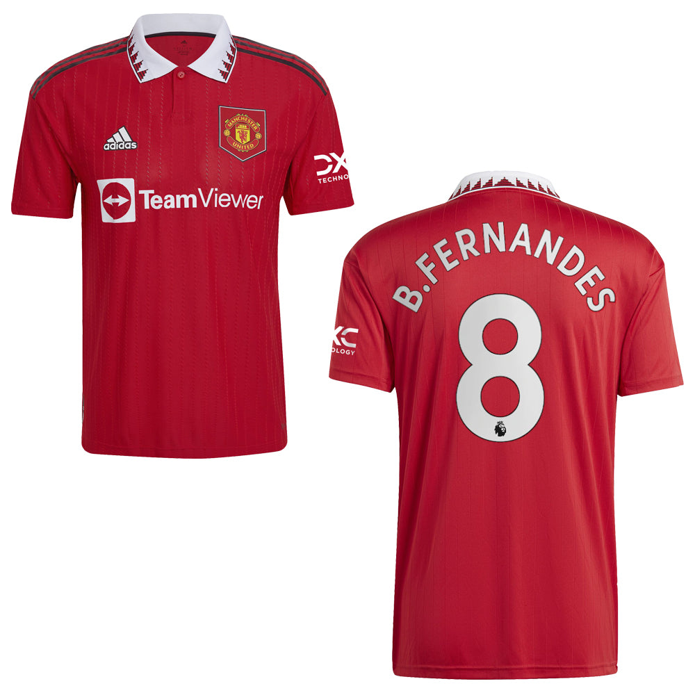 MANCHESTER UNITED AUTHENTIC Trikot Home Herren 22 / 23 - B.FERNANDES 8