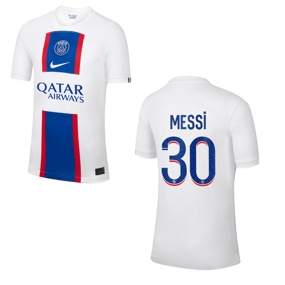 PSG PARIS SAINT-GERMAIN Trikot Authentic 3rd Herren 22 / 23 - MESSI 30