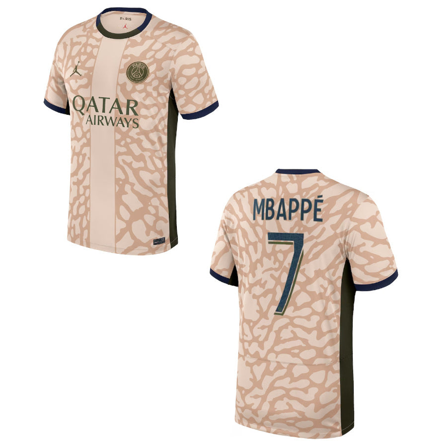 PSG PARIS SAINT-GERMAIN Trikot 4th Herren 23 / 24 - MBAPPÉ 7