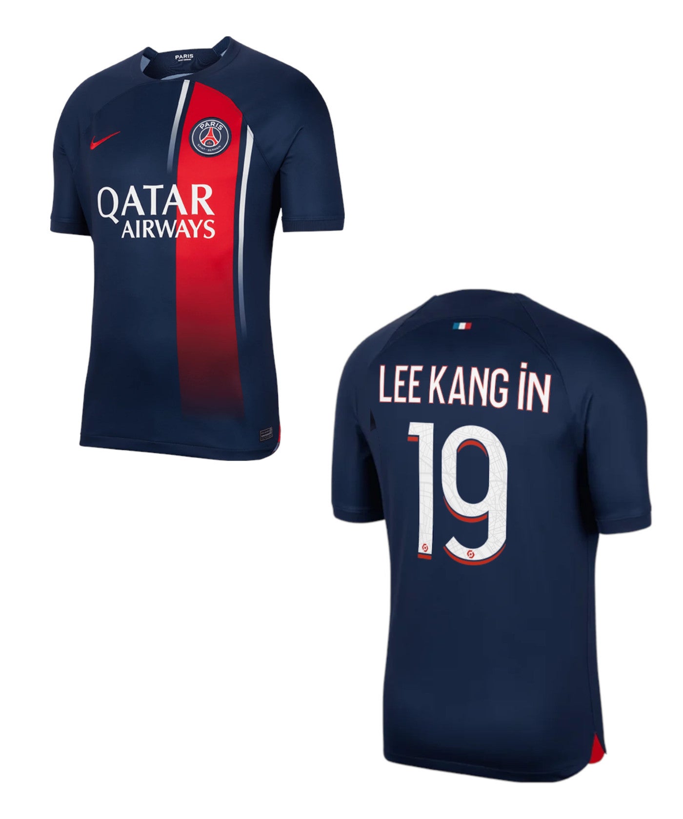 PSG PARIS SAINT-GERMAIN Trikot Home Herren 23 / 24 - LEE KANG-IN 19