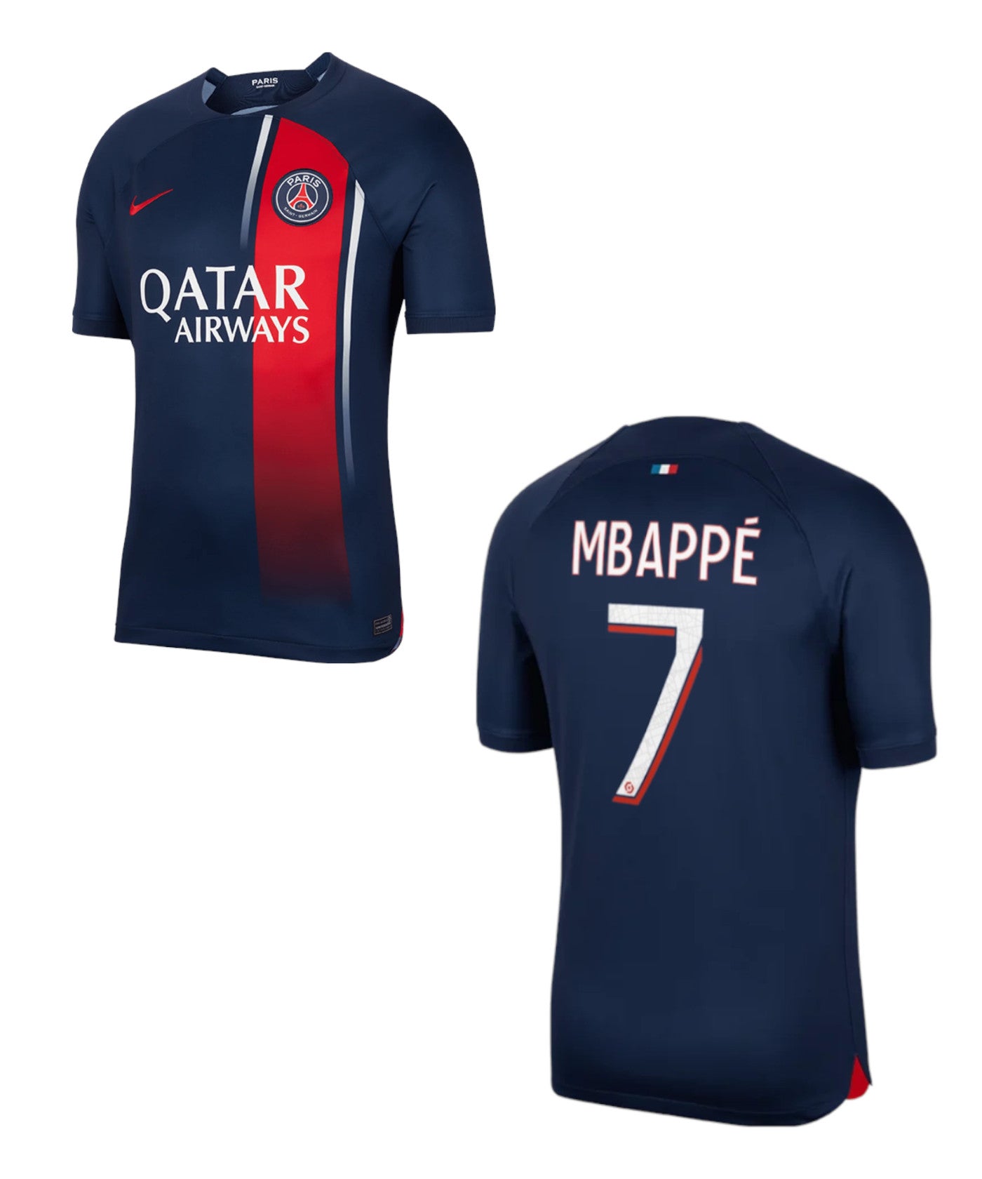 PSG PARIS SAINT-GERMAIN Trikot Home Herren 23 / 24 - MBAPPÉ 7