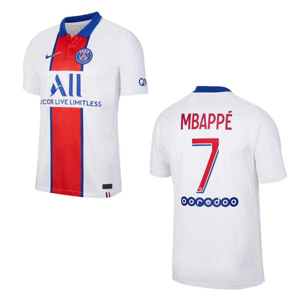 nike PSG PARIS SAINT-GERMAIN Trikot Away Herren 20 / 21 - MBAPPÉ 7