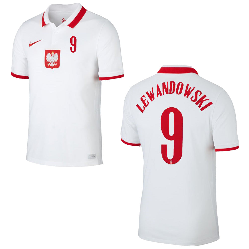 POLEN Trikot Home Kinder 21 / 22 - LEWANDOWSKI 9