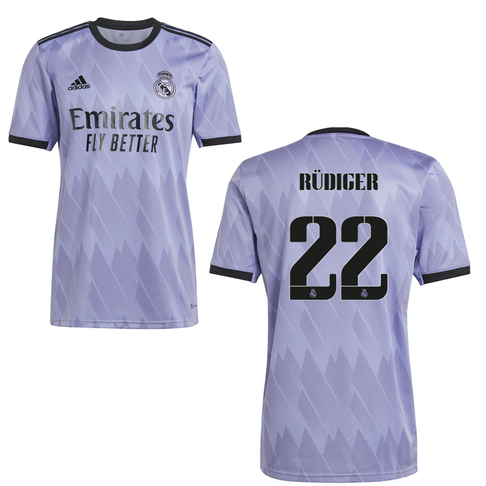 REAL MADRID Trikot Away Kinder 22 / 23 - RÜDIGER 22