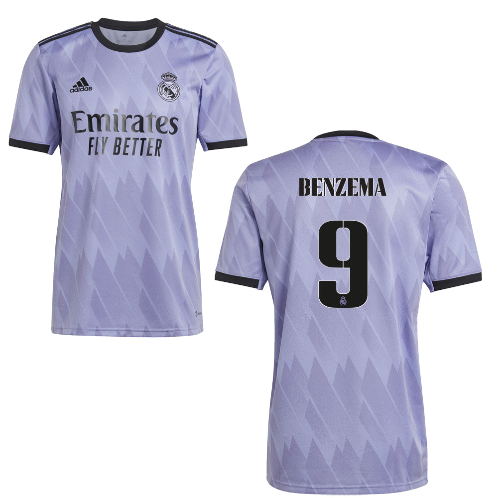 adidas REAL MADRID Trikot Away Kinder 22 / 23 - BENZEMA 9