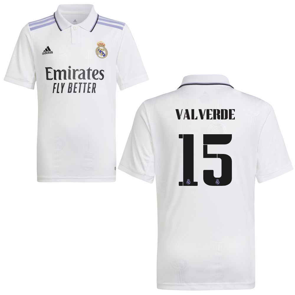 REAL MADRID Trikot Authentic Home Herren 22 / 23 - VALVERDE 15