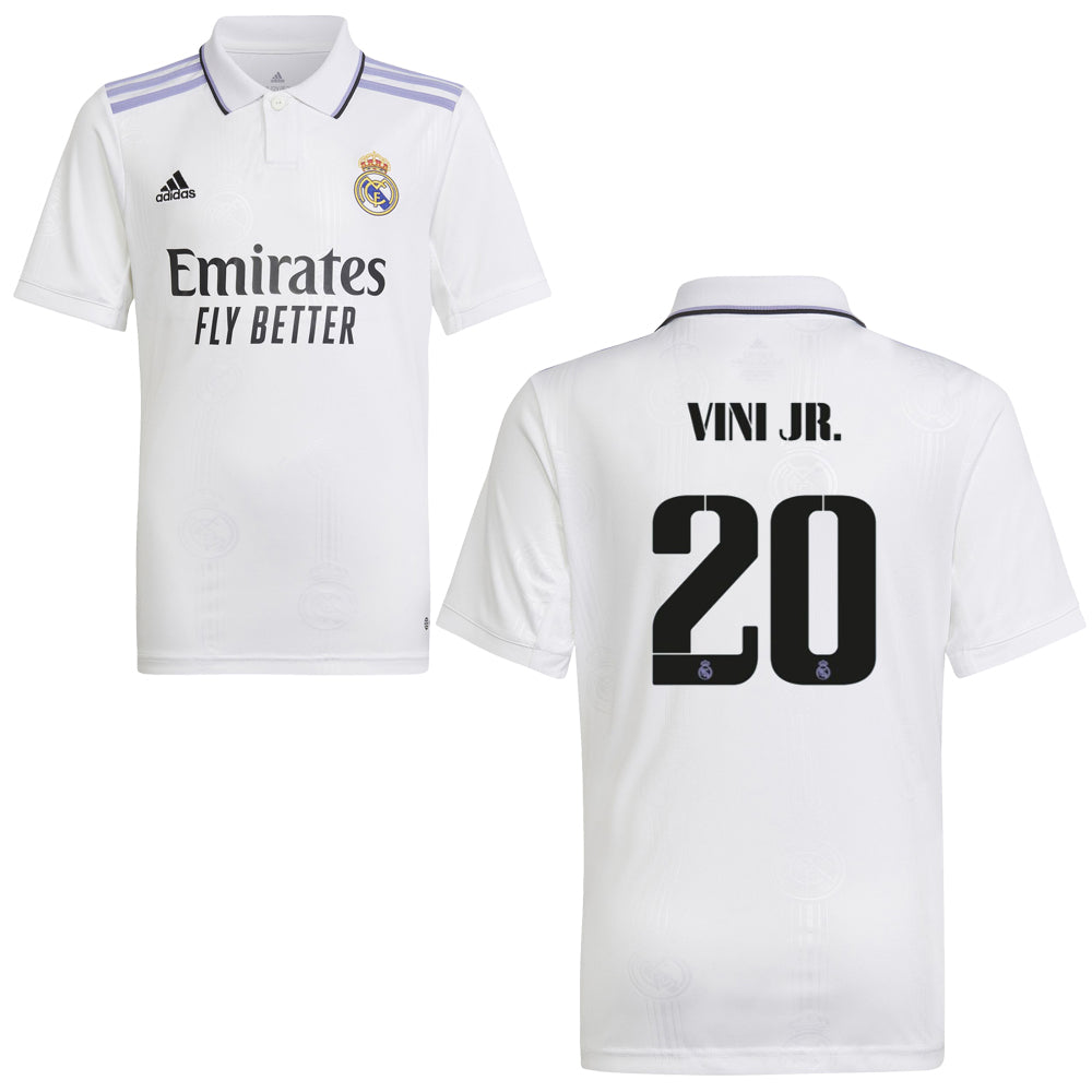 adidas REAL MADRID Trikot Home Kinder 22 / 23 - VINI JR. 20