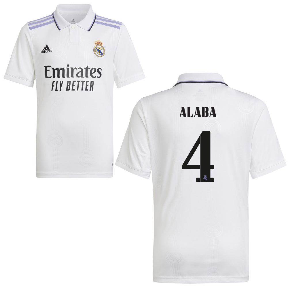 REAL MADRID Trikot Home Kinder 22 / 23 - ALABA 4