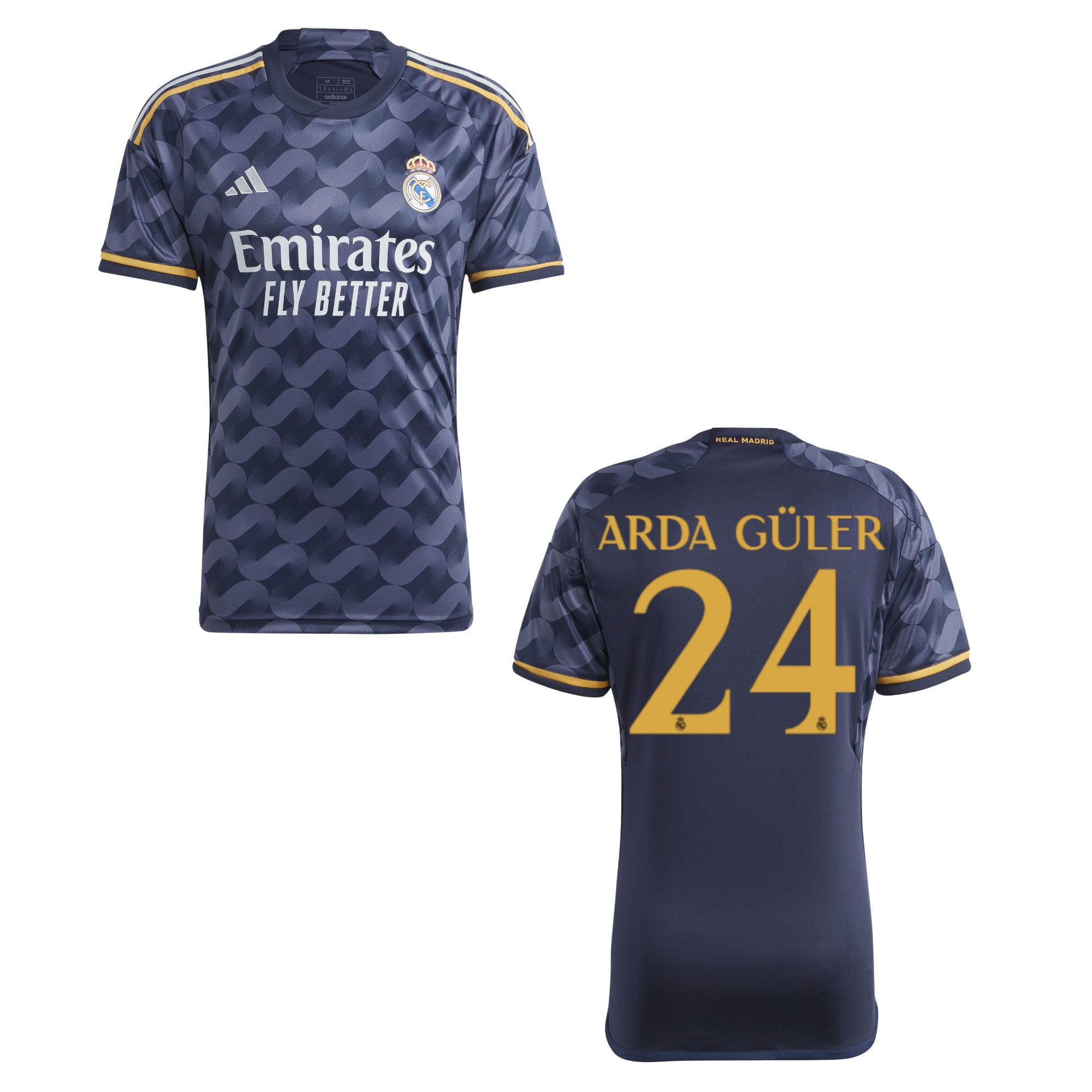 adidas REAL MADRID AUTHENTIC Trikot Away Herren 23 / 24 - ARDA GÜLER 24