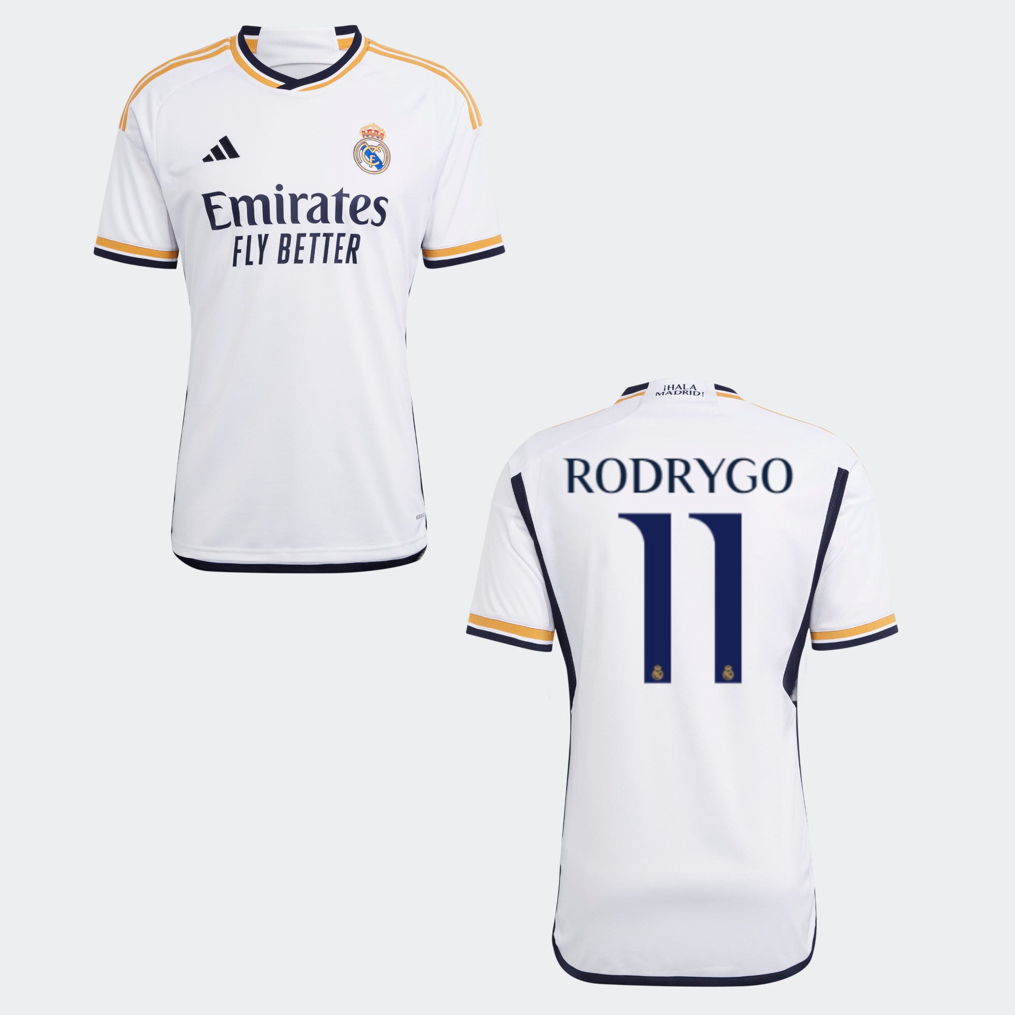 REAL MADRID Trikot Home Herren 23 / 24 - RODRYGO 11