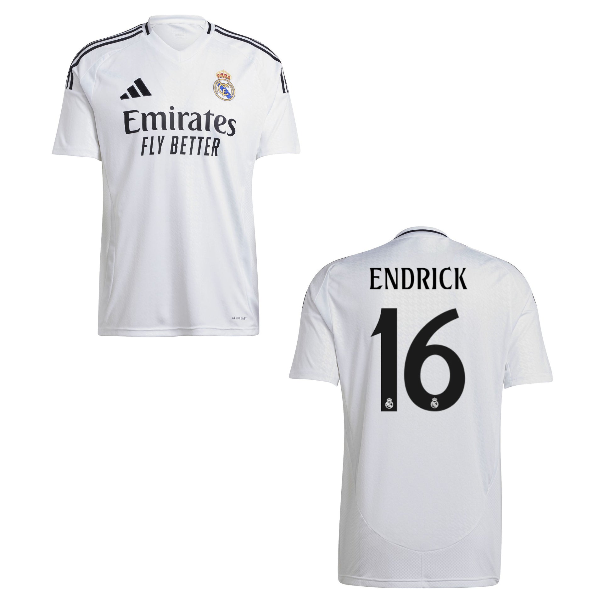 REAL MADRID Trikot Home Herren 24 / 25 - ENDRICK 16