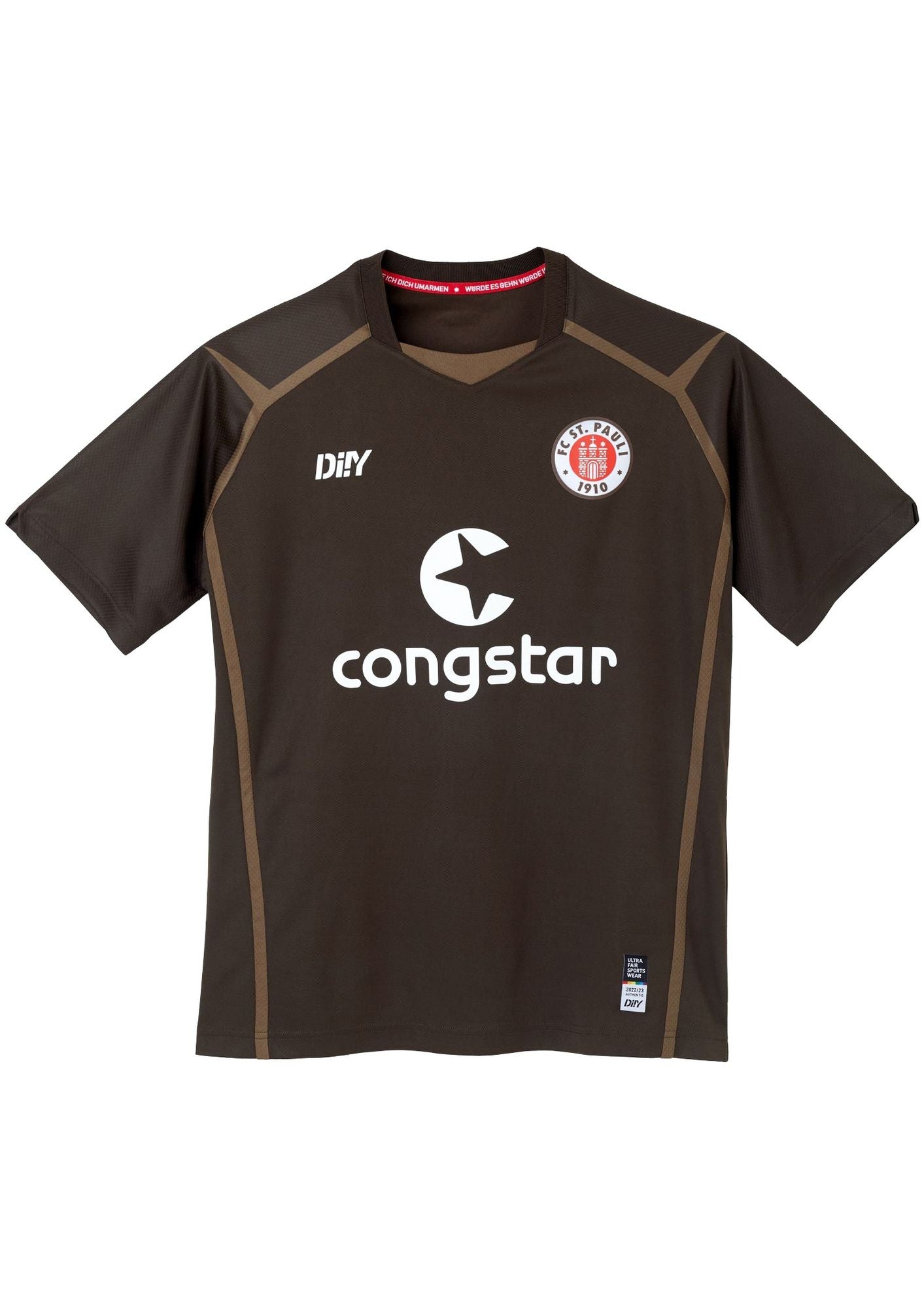 DI!Y FC ST. PAULI Trikot Home Herren 22 / 23