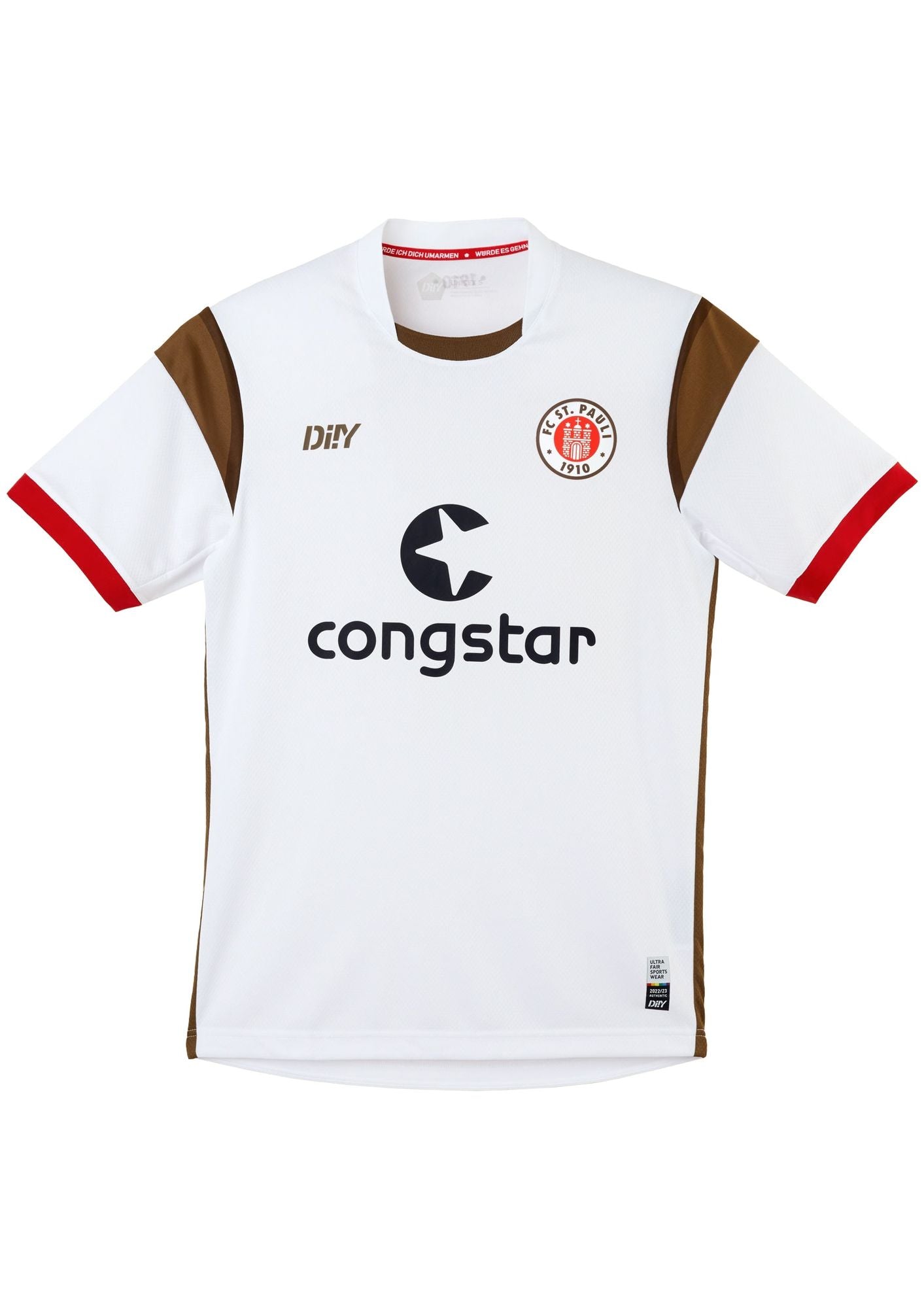 DI!Y FC ST. PAULI Trikot Authentic Away Herren 22 / 23