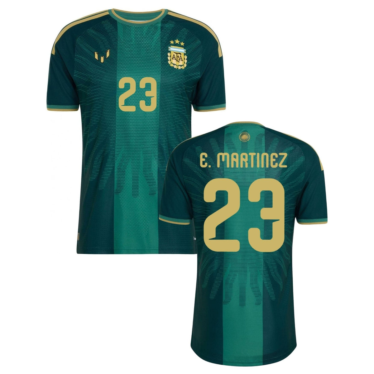 AFA x MESSI ARGENTINA Camiseta Authentic de portero Hombre 26 / 27 - E. MARTINEZ 23