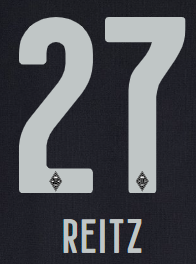 Original Borussia Mönchengladbach 3rd Trikot-Flock - REITZ 27