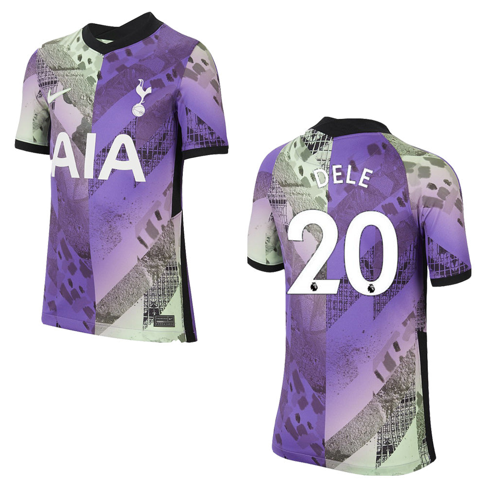 nike TOTTENHAM HOTSPUR Trikot 3rd Kinder 21 / 22 - DELE 20