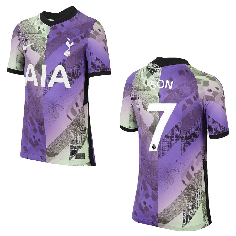 nike TOTTENHAM HOTSPUR Trikot 3rd Kinder 21 / 22 - SON 7