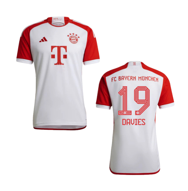 FC BAYERN MÜNCHEN Trikot Home Herren 23 / 24 - DAVIES 19