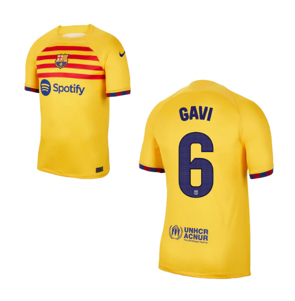 FC BARCELONA Trikot 4rd Herren 23 / 24 - GAVI 6