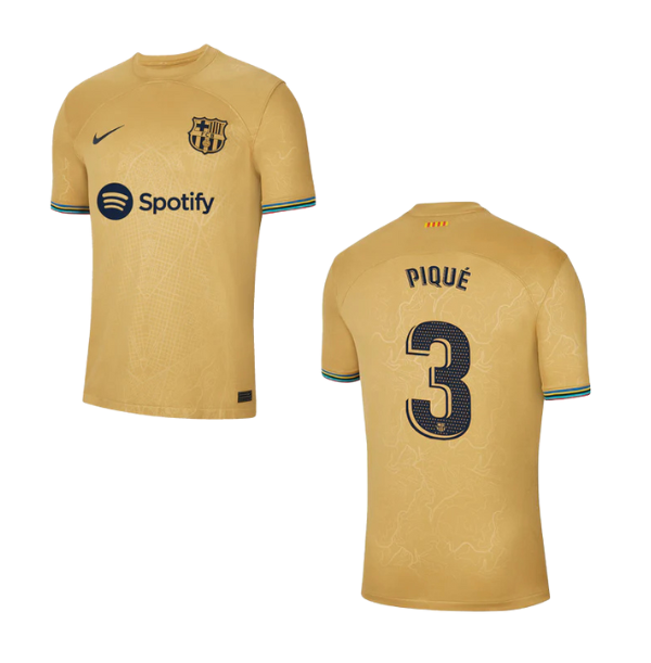 FC BARCELONA Trikot Away Herren 22 / 23 - PIQUÉ 3