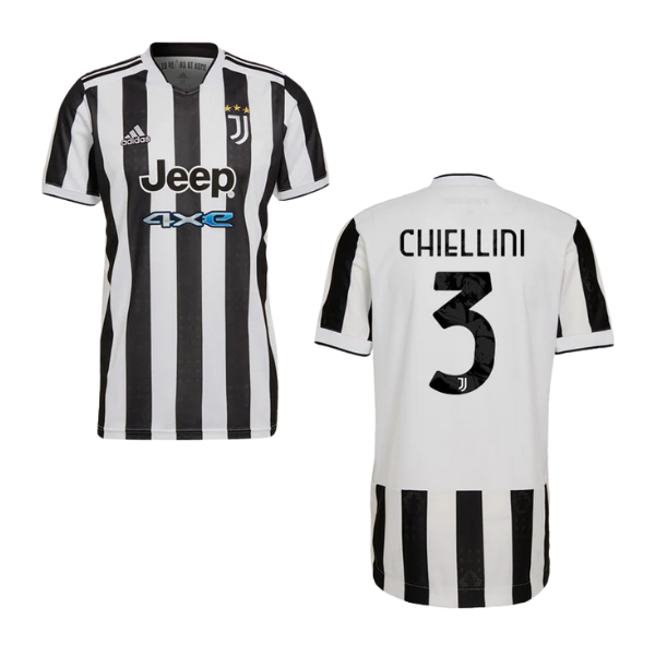 JUVENTUS TURIN Trikot Home Kinder 21 / 22 - CHIELLNI 3