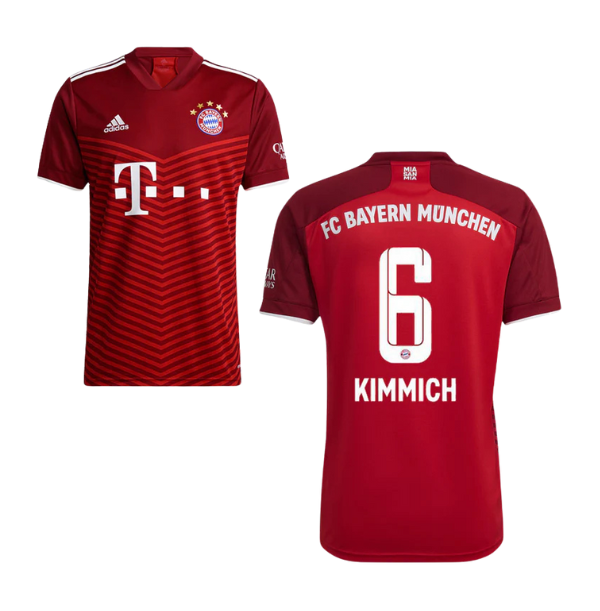 FC BAYERN MÜNCHEN Trikot Home Herren 21 / 22 - KIMMICH 6