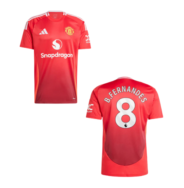 MUFC MANCHESTER UNITED Trikot Home Kinder 24 / 25 - B. FERNANDES 8