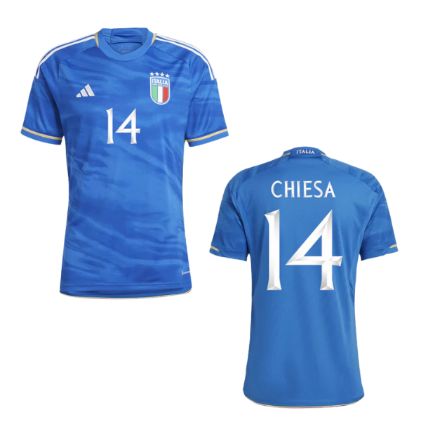 FIGC ITALIEN Trikot Home Authentic Herren 23 / 24 - CHIESA 14