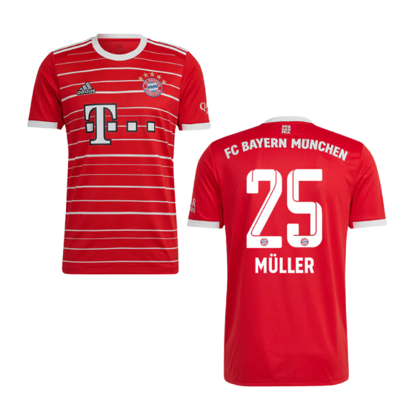 FC BAYERN MÜNCHEN Trikot Home Kinder 22 / 23 - MÜLLER 25