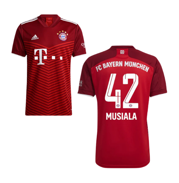 FC BAYERN MÜNCHEN Trikot Home Herren 21 / 22 - MUSIALA 42