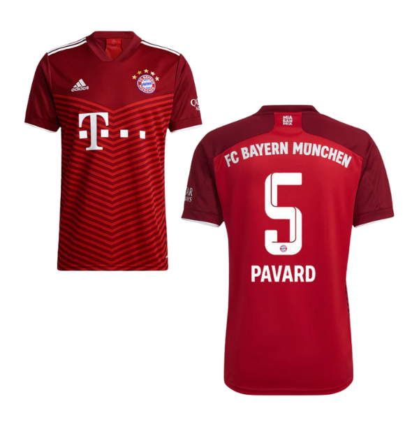 FC BAYERN MÜNCHEN Trikot Home Herren 21 / 22 - PAVARD 5