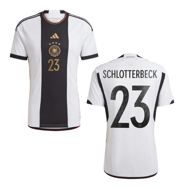 DFB DEUTSCHLAND Trikot Home Herren WM 2022 - SCHLOTTERBECK 23