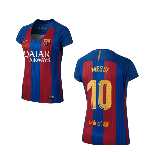 FC BARCELONA Trikot Home Frauen 2016 / 2017 - MESSI 10