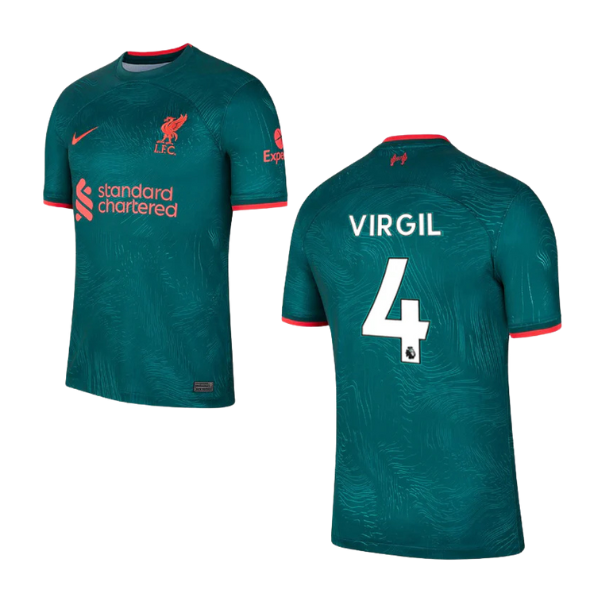 FC LIVERPOOL Trikot 3rd Kinder 22 / 23 - VIRGIL 4